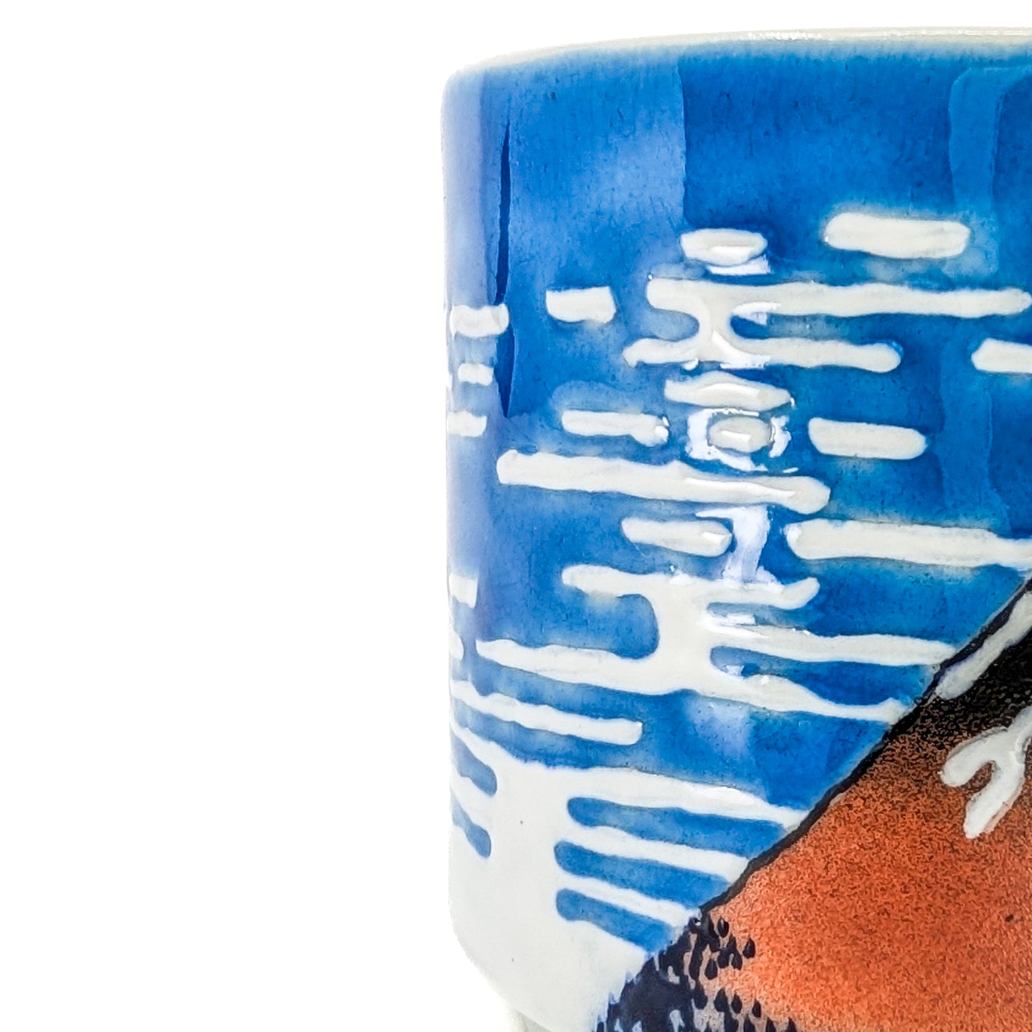 Hokusai Red Fuji Stacking Mug