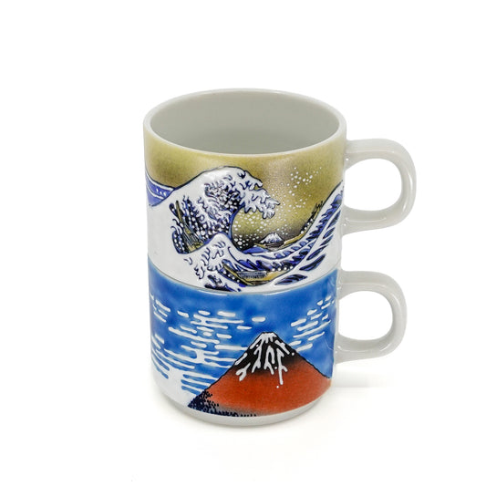 Hokusai Wave Stacking Mug