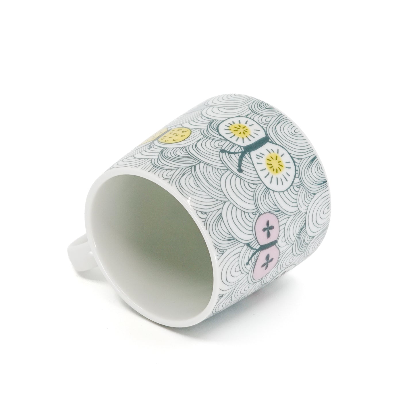 Butterfly Mug Black