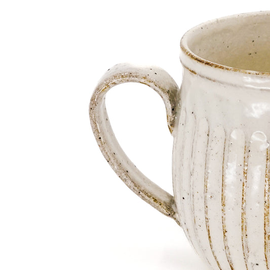 Round Kohiki Mug White