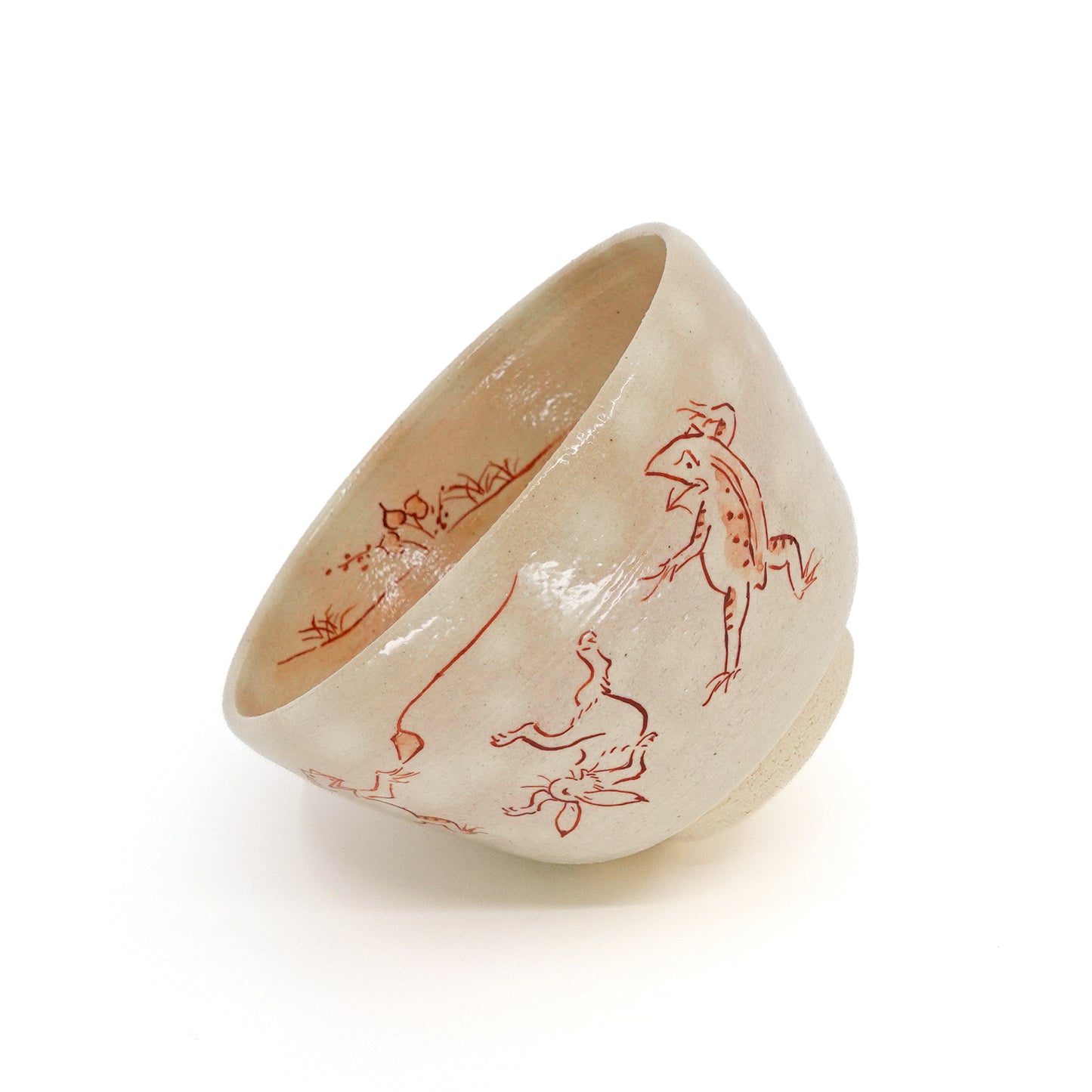 Frolicking Animals Matcha Bowl