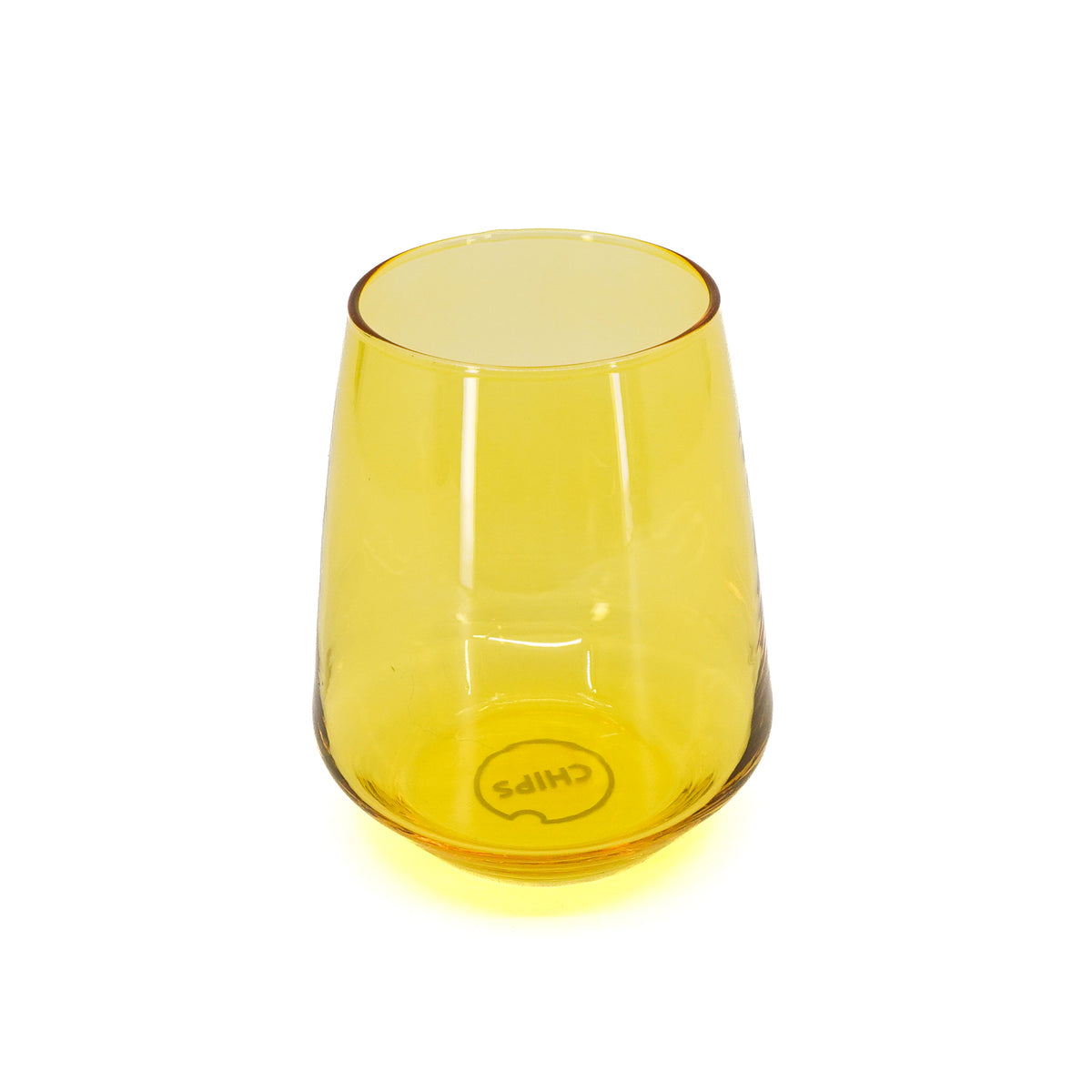Colourful Tapered Glass Tumbler - Multiple Colours