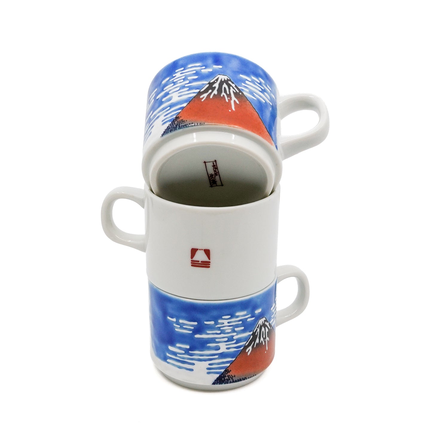 Hokusai Red Fuji Stacking Mug