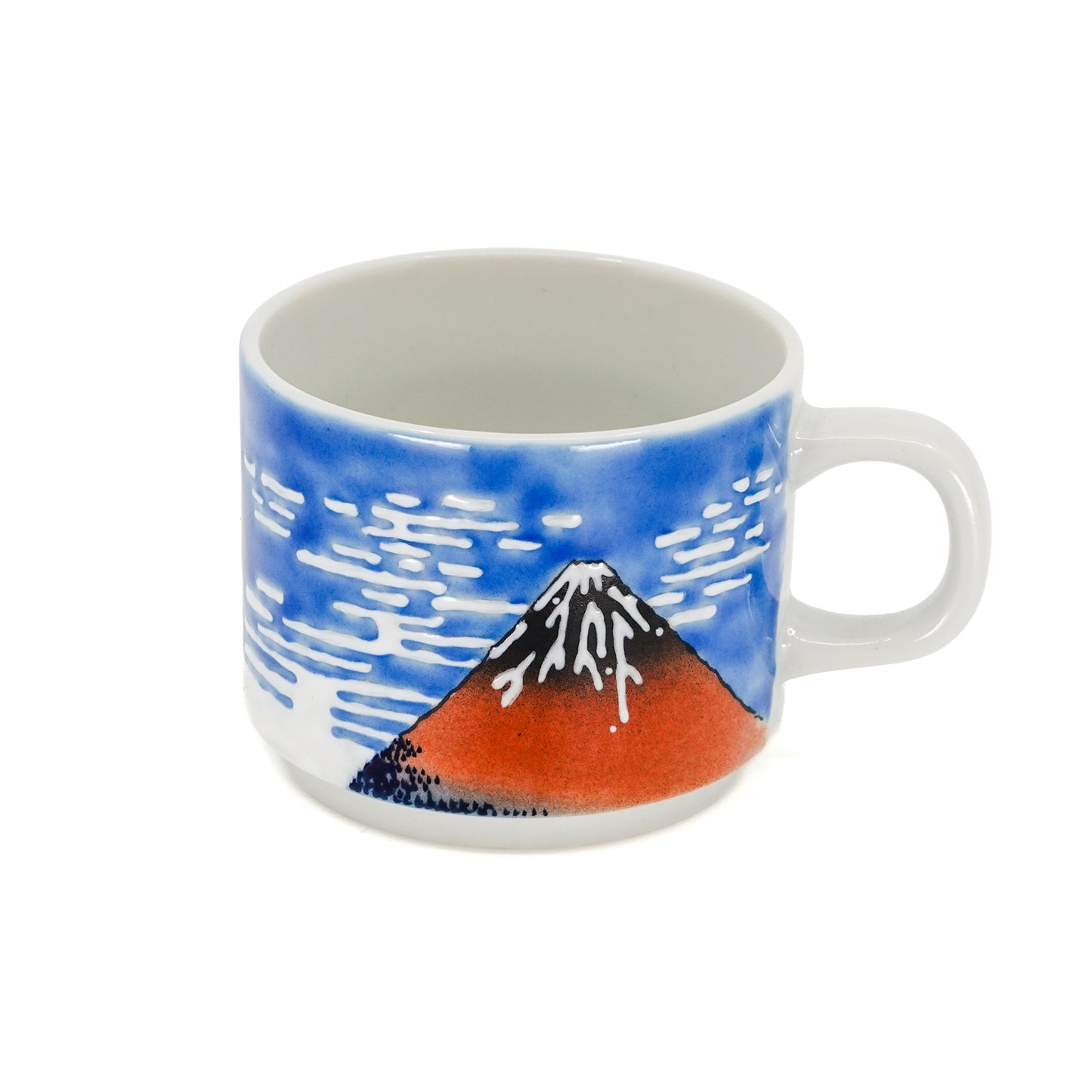 Hokusai Red Fuji Stacking Mug