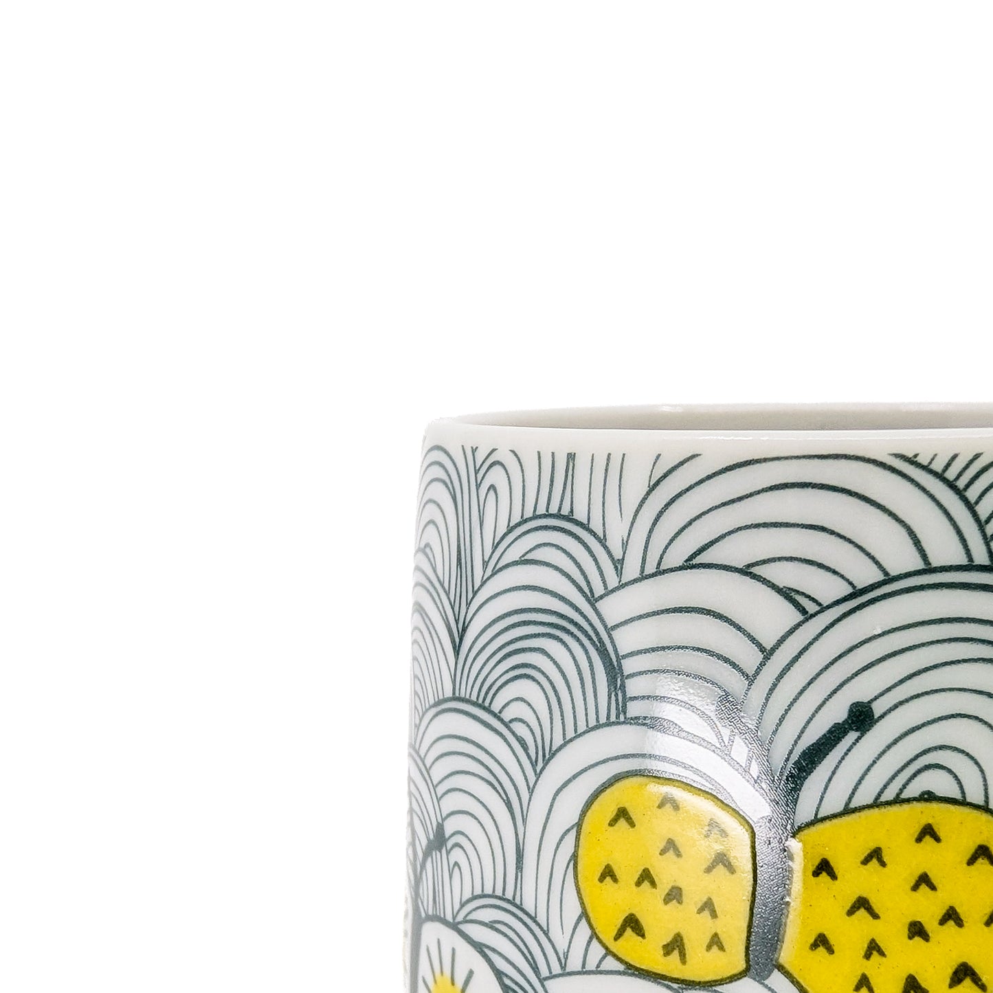 Butterfly Mug Black