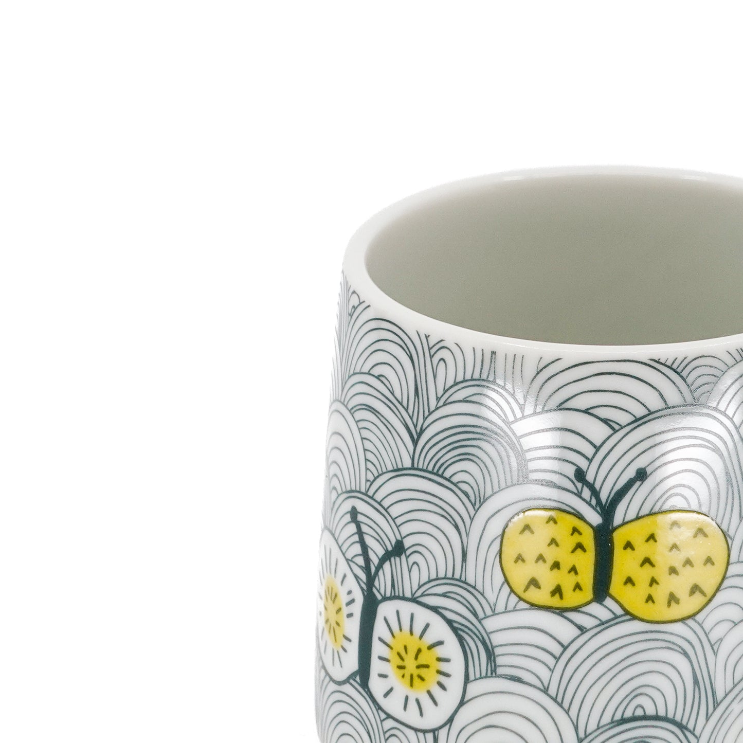 Butterfly Mug Black
