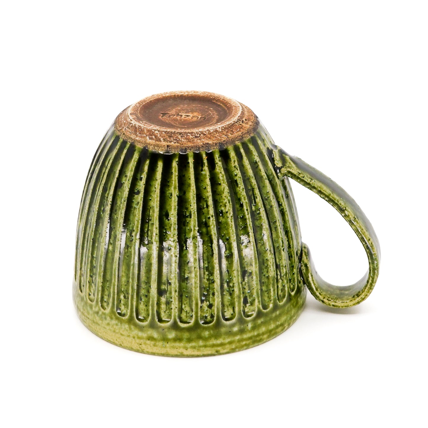 Oribe Shinogi Mug Forest Green