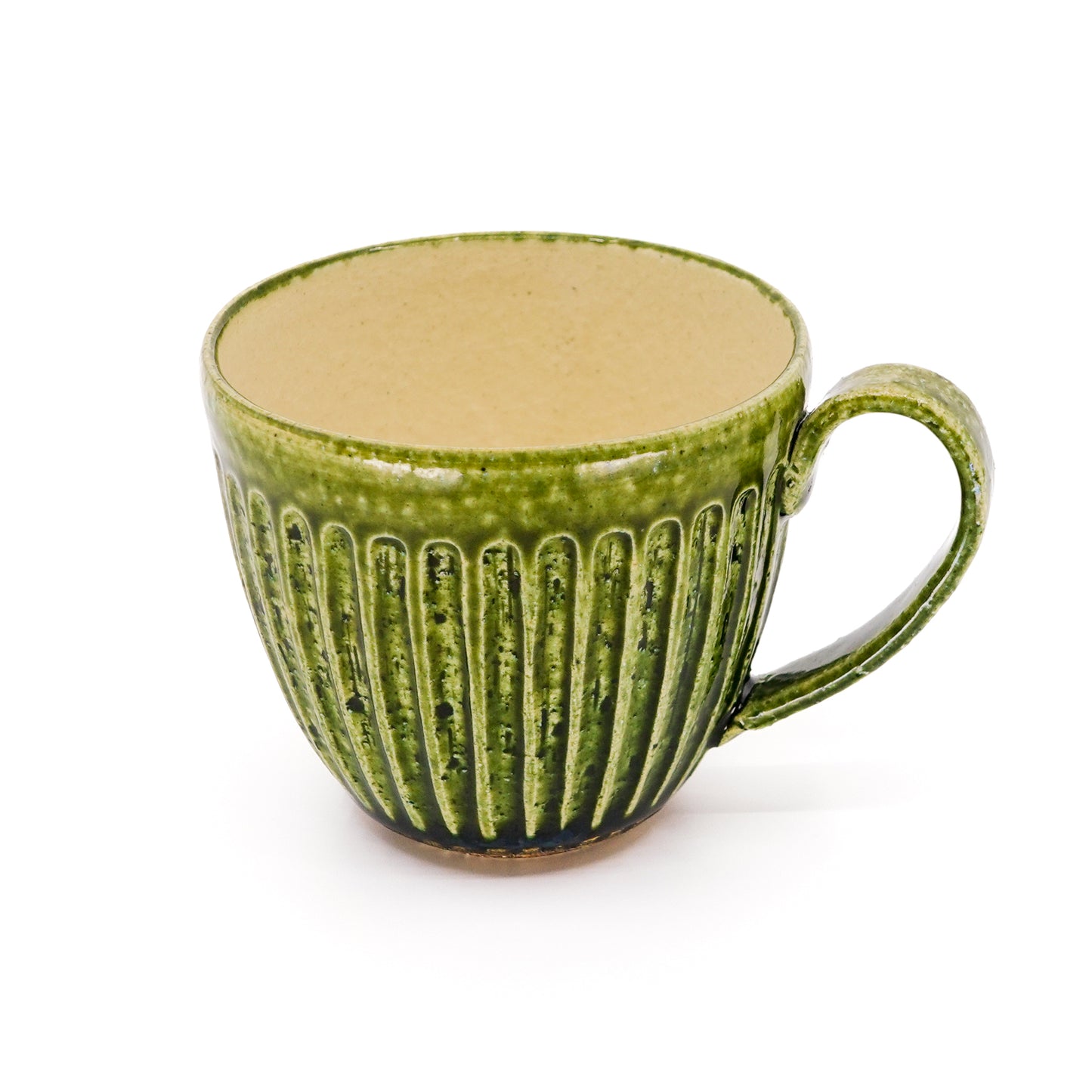 Oribe Shinogi Mug Forest Green