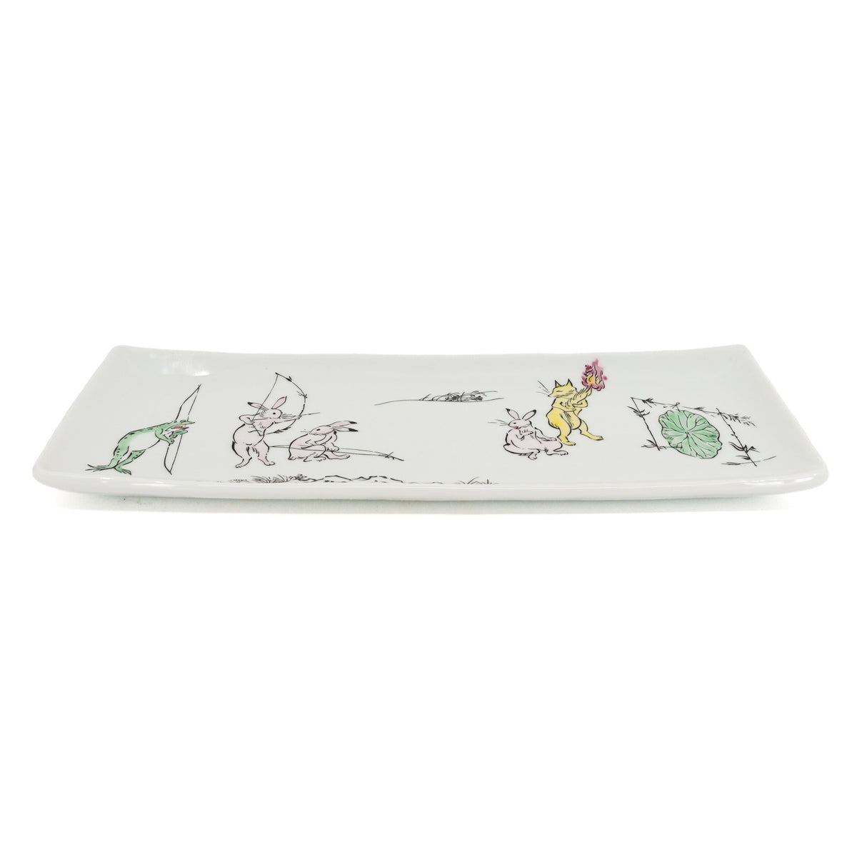 Frolicking Animals Side Plate - Archery