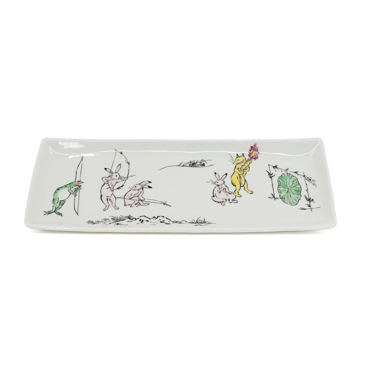 Frolicking Animals Side Plate - Archery
