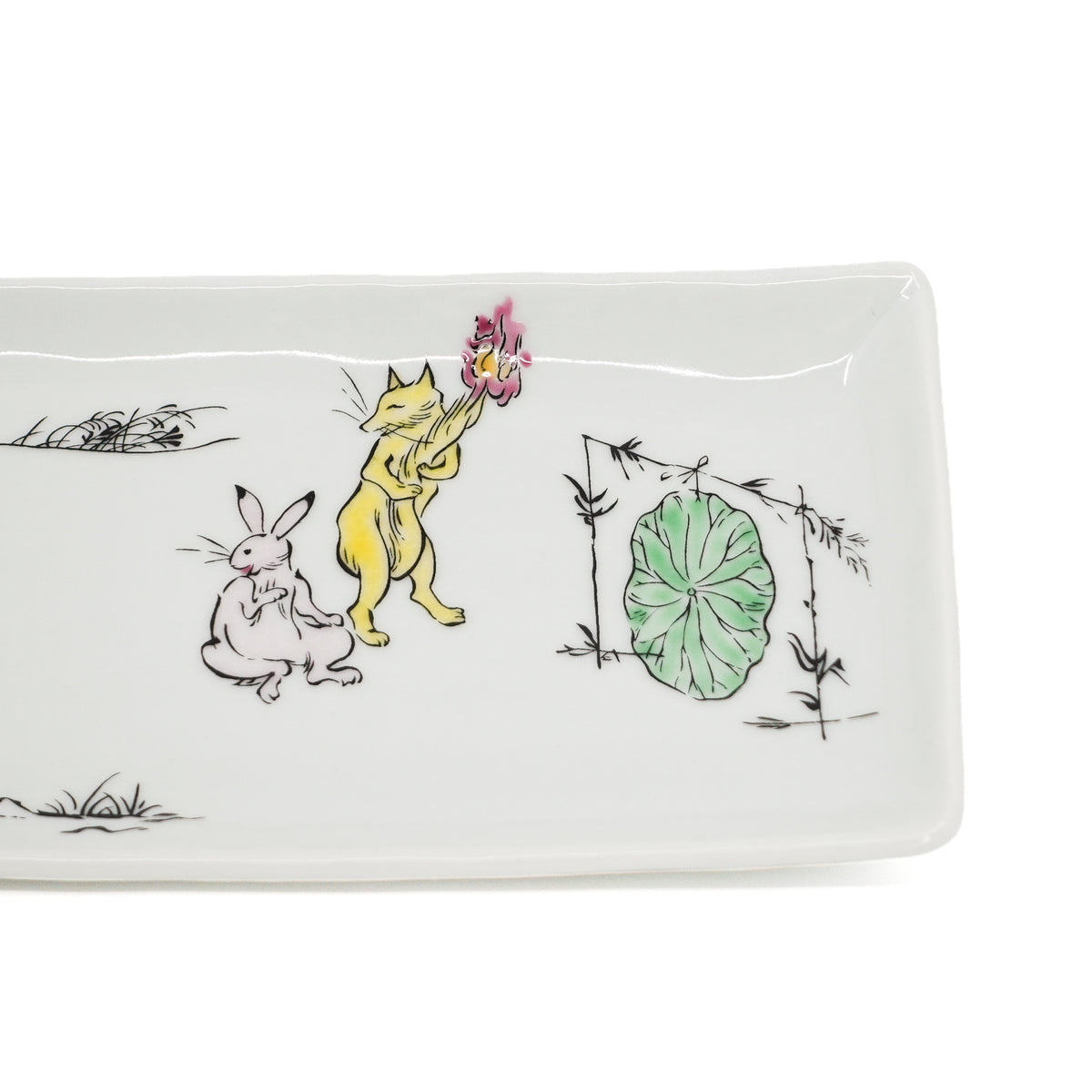 Frolicking Animals Side Plate - Archery