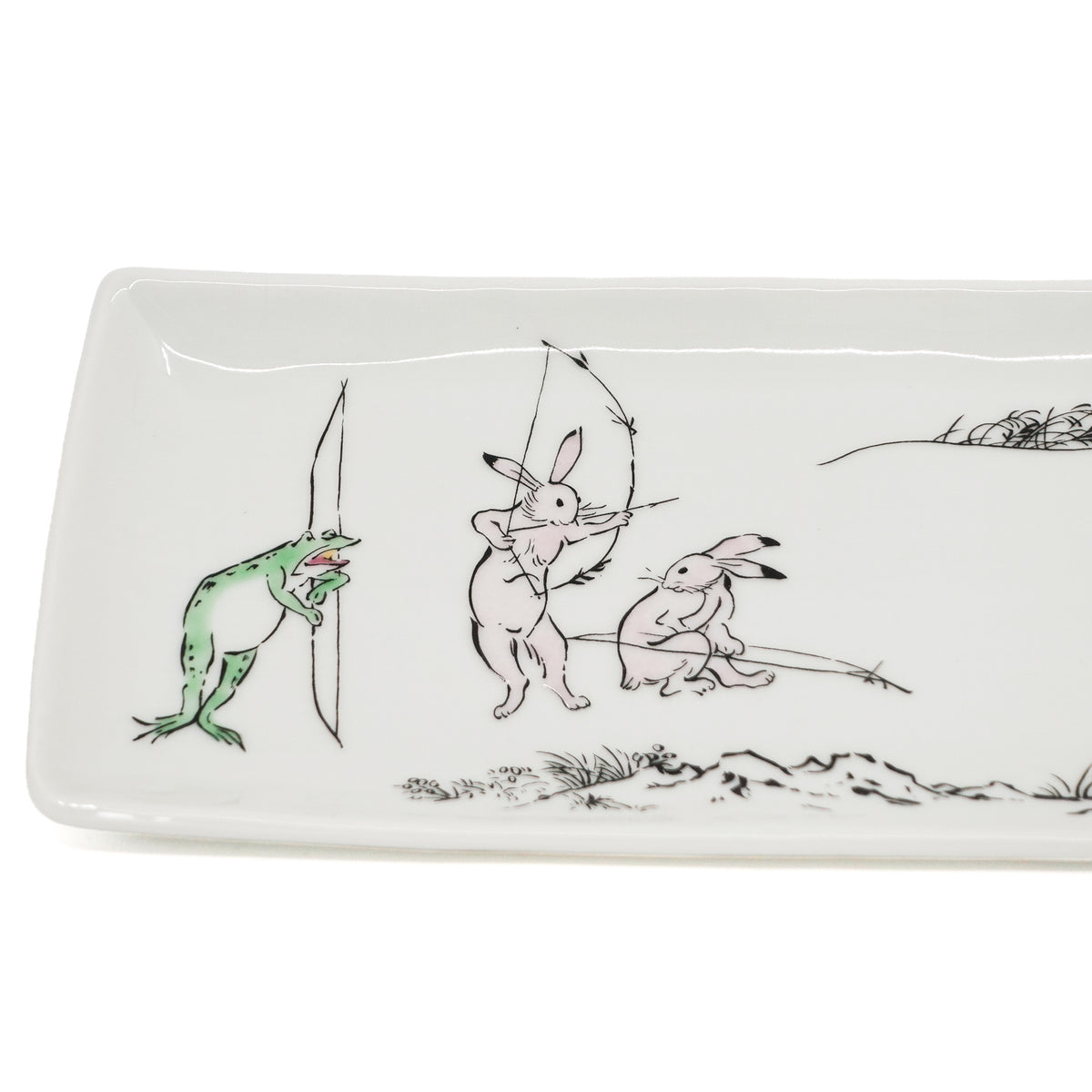 Frolicking Animals Side Plate - Archery