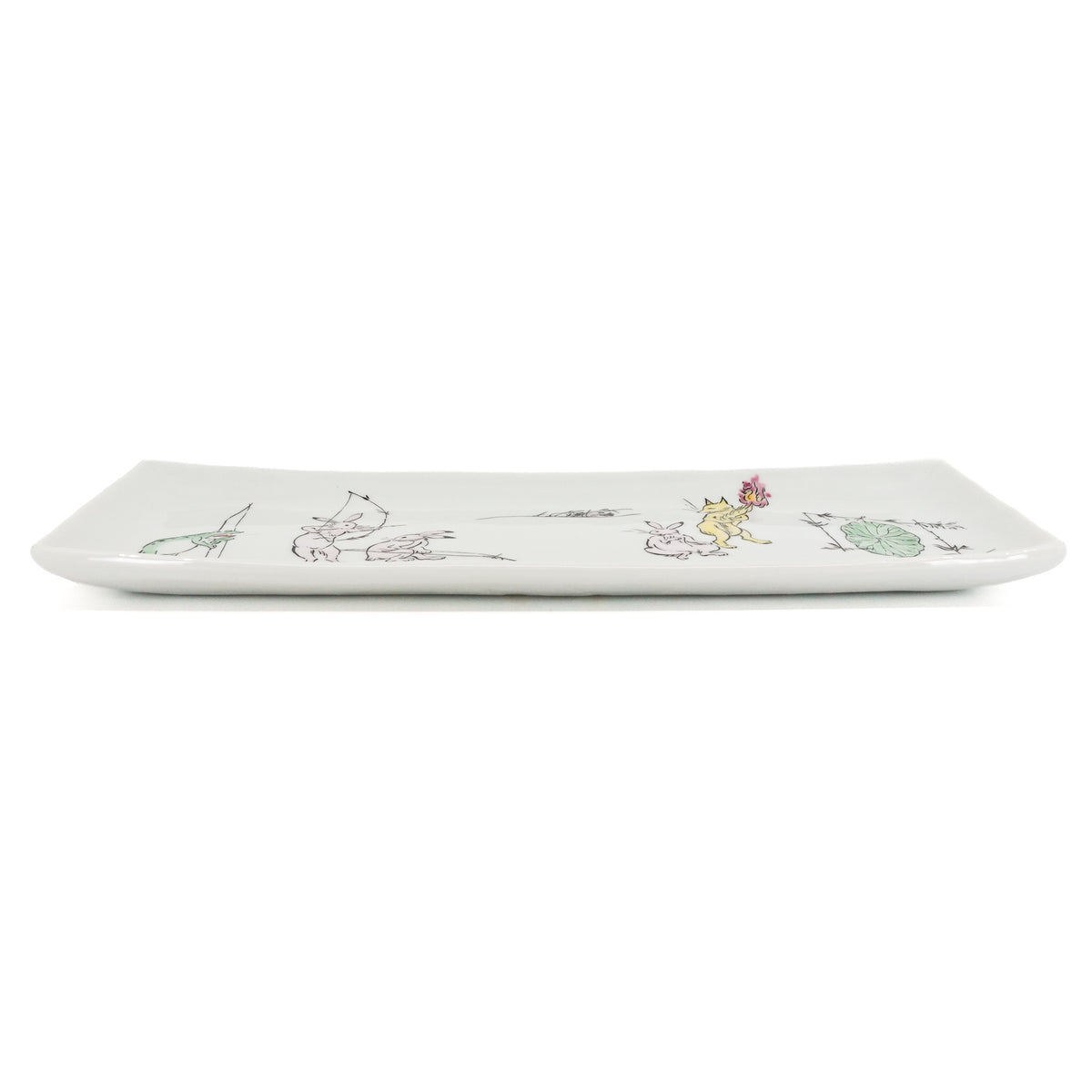 Frolicking Animals Side Plate - Archery