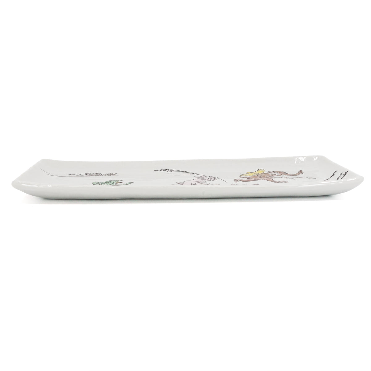 Frolicking Animals Side Plate - Monkey Chase
