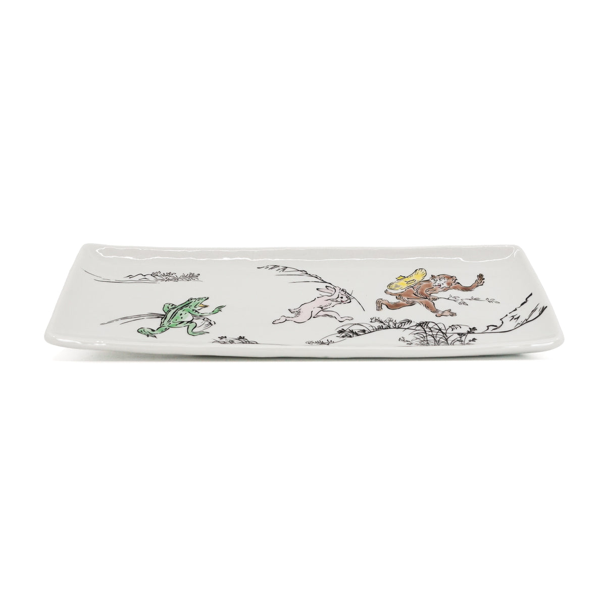 Frolicking Animals Side Plate - Monkey Chase