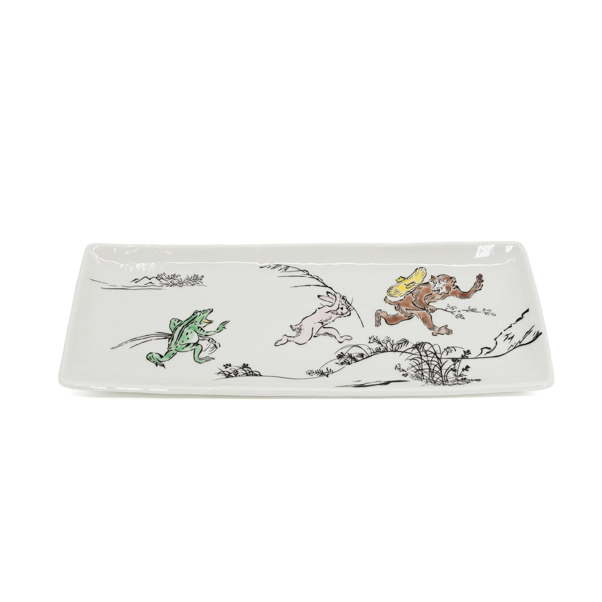 Frolicking Animals Side Plate - Monkey Chase