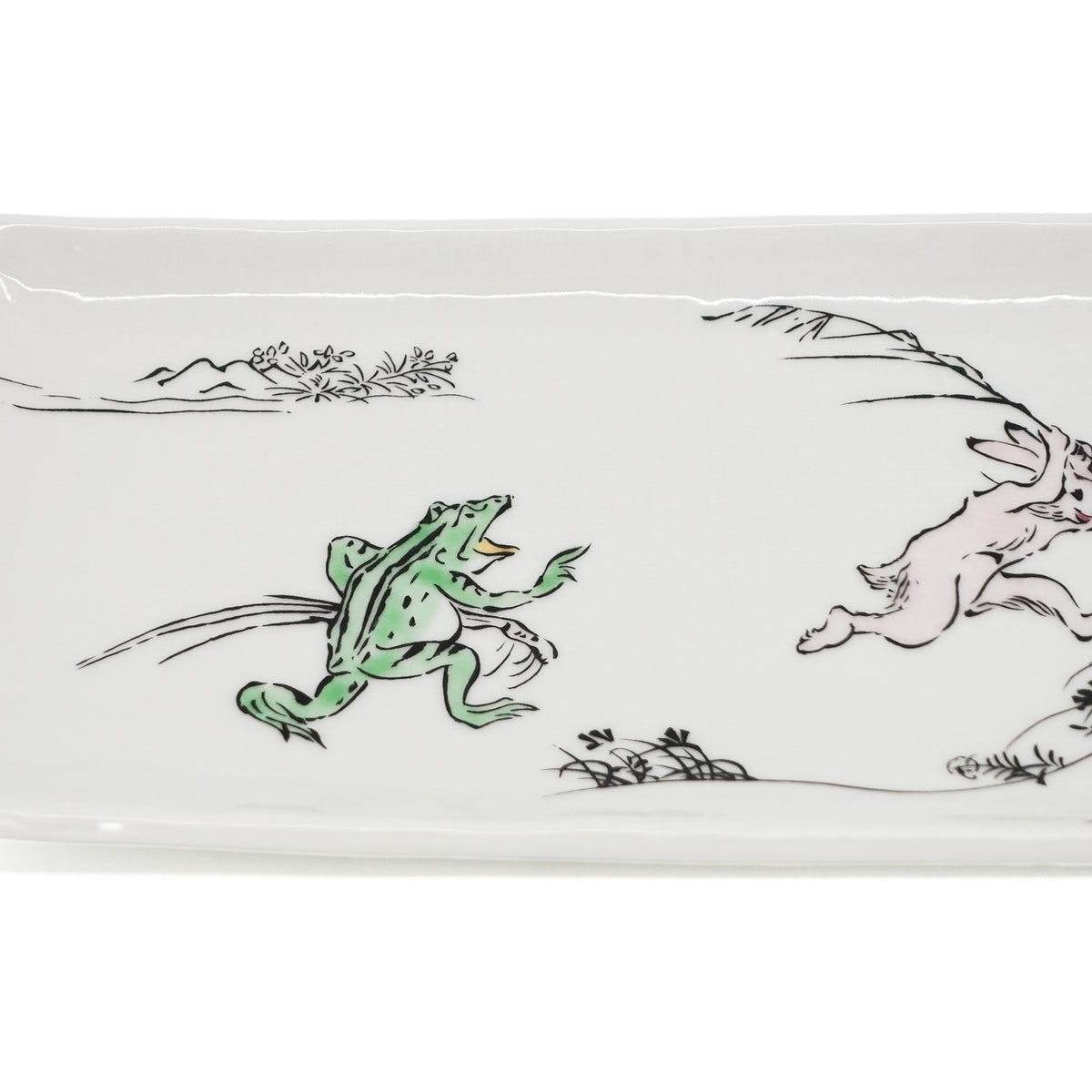Frolicking Animals Side Plate - Monkey Chase