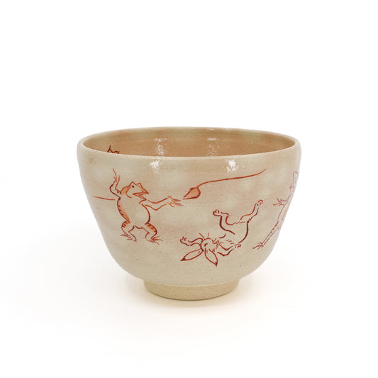 Frolicking Animals Matcha Bowl