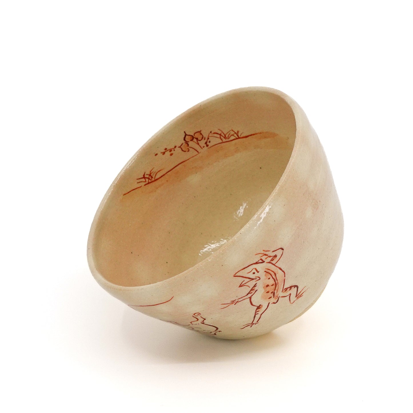 Frolicking Animals Matcha Bowl