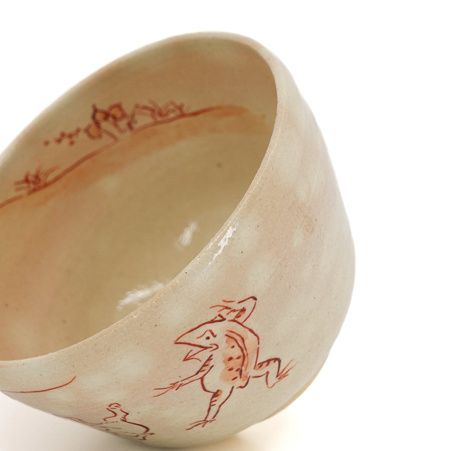 Frolicking Animals Matcha Bowl