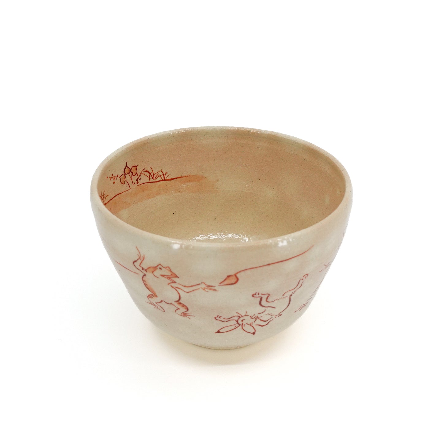 Frolicking Animals Matcha Bowl