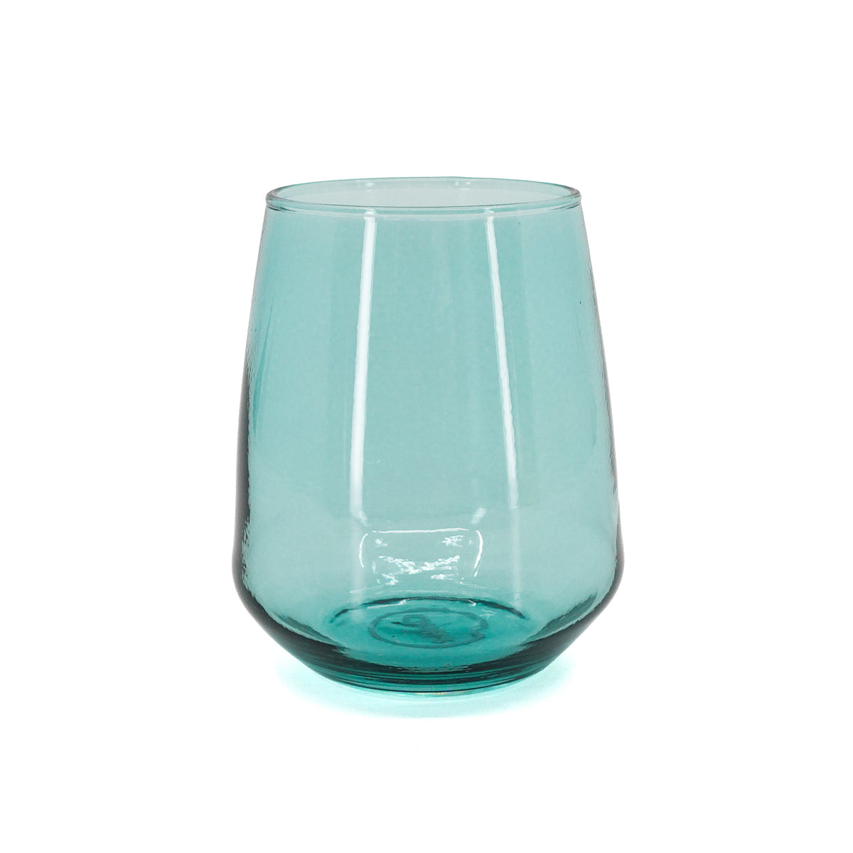 Colourful Tapered Glass Tumbler - Multiple Colours