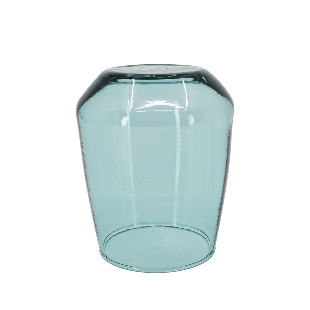 Colourful Tapered Glass Tumbler - Multiple Colours