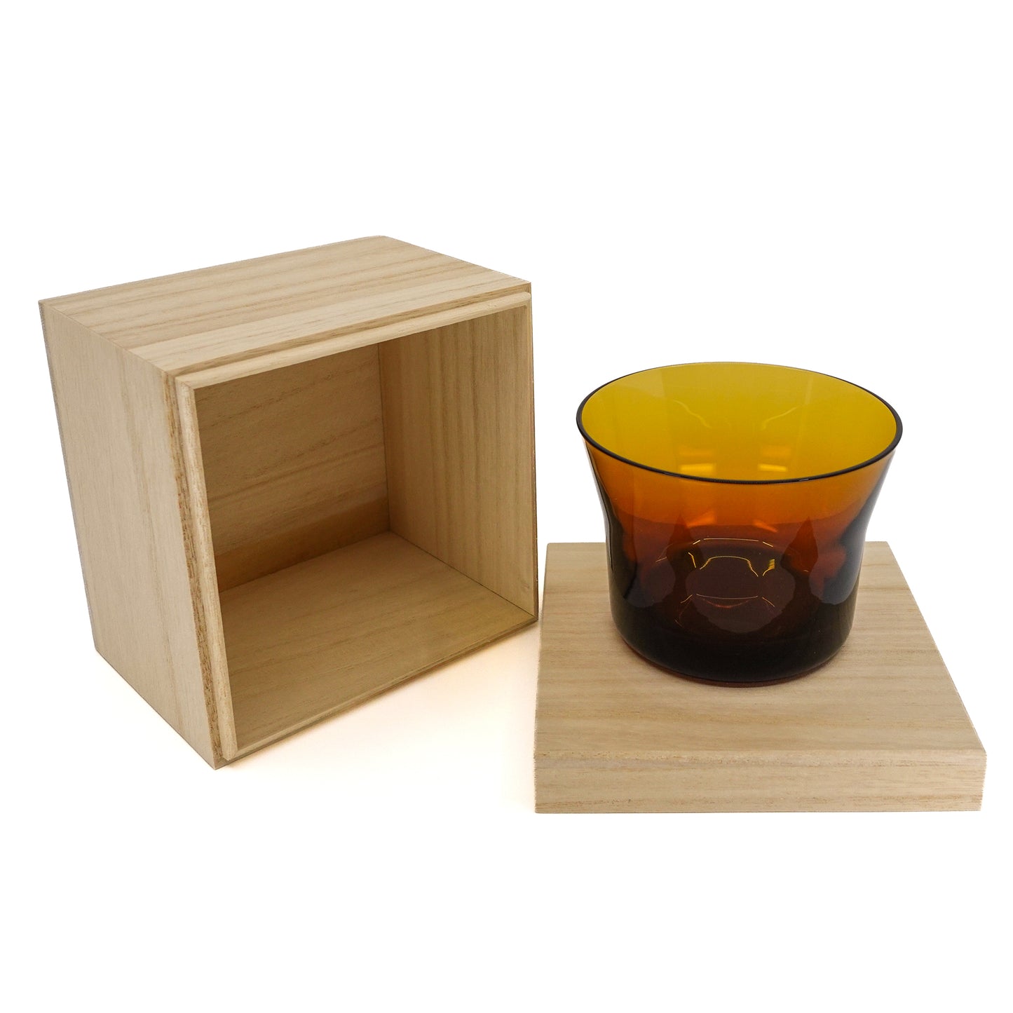 Hirota Glass Amber