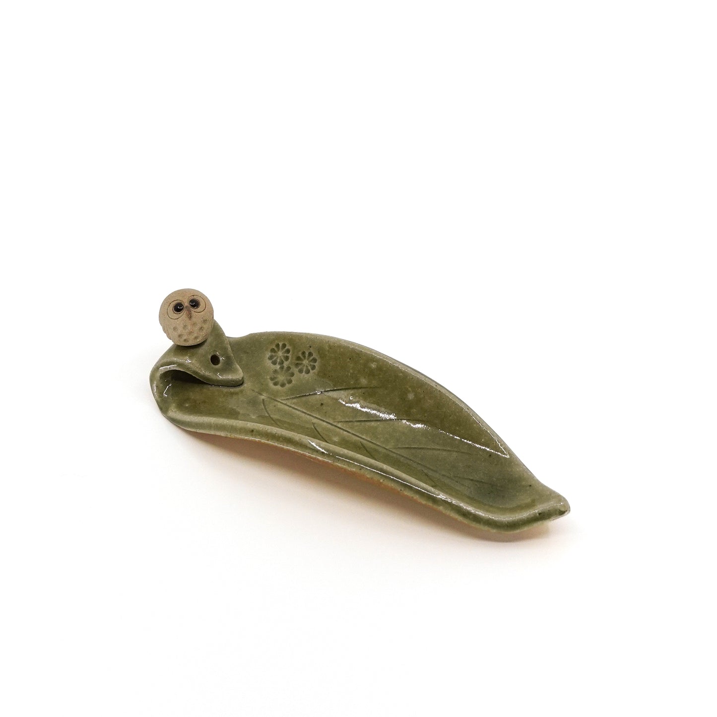 Shigaraki Incense Holder Owl