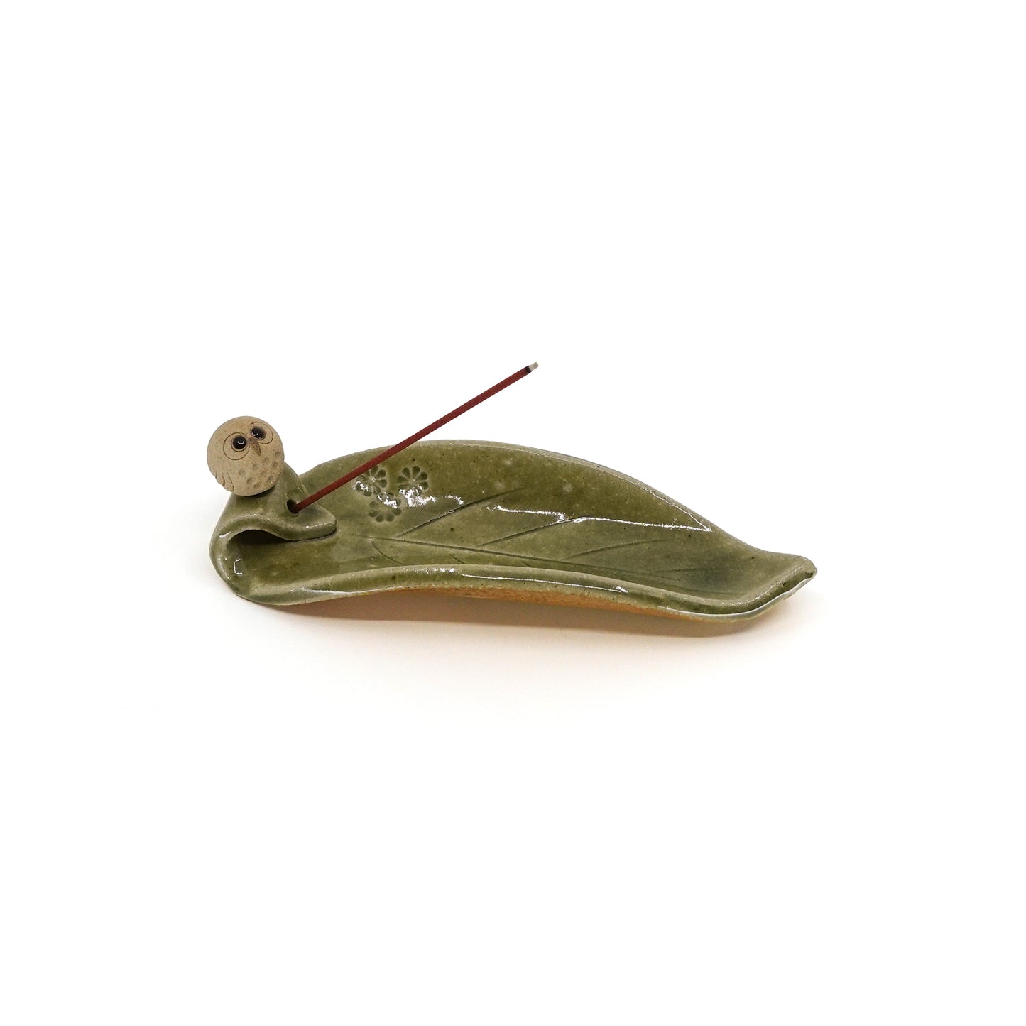 Shigaraki Incense Holder Owl