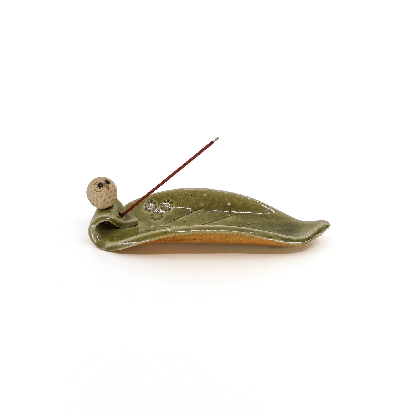 Shigaraki Incense Holder Owl