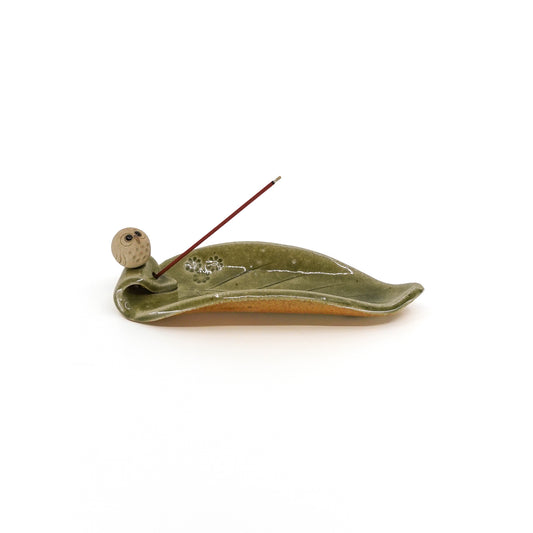 Shigaraki Incense Holder Owl